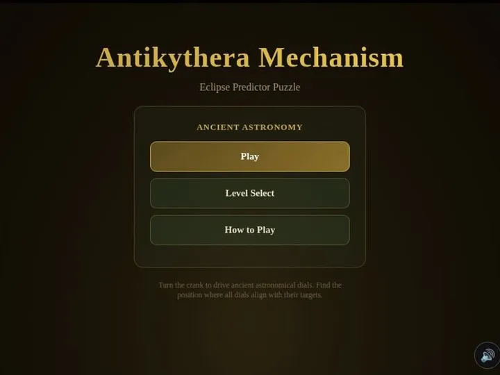 Antikythera Mechanism screenshot