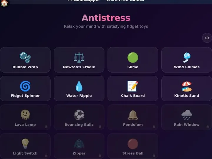 Antistress screenshot