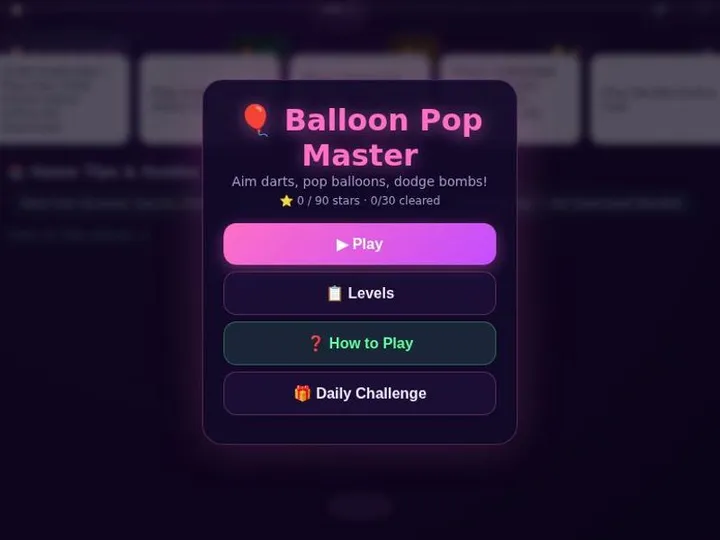Balloon Pop Master screenshot