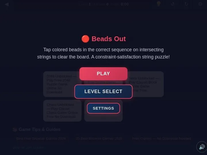 Beads Out screenshot