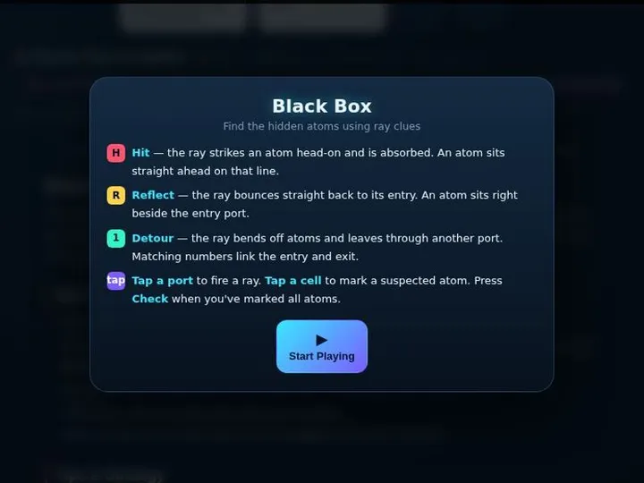 Black Box screenshot