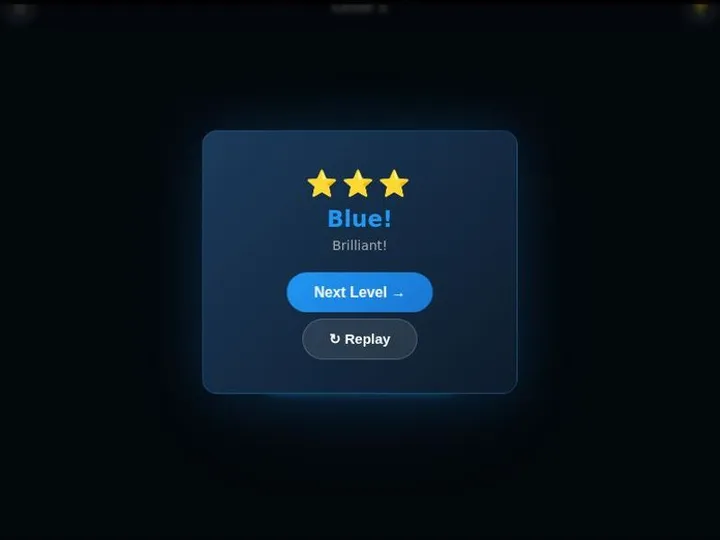 Blue screenshot