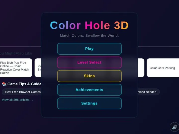 Color Hole 3D screenshot