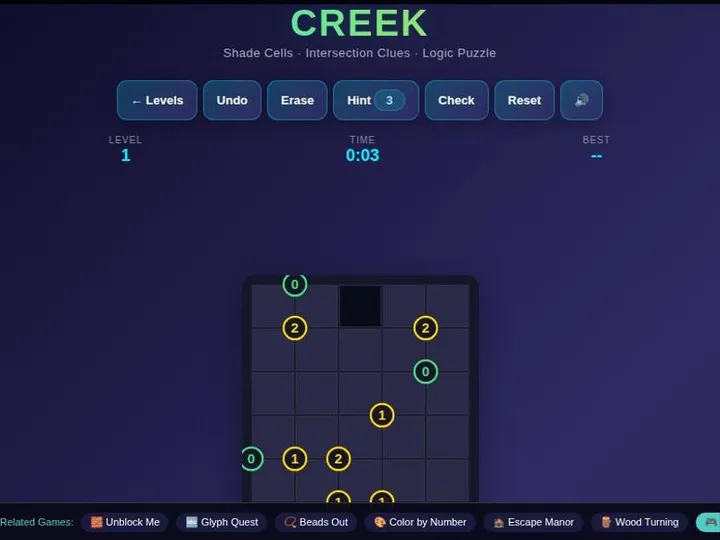 Creek screenshot