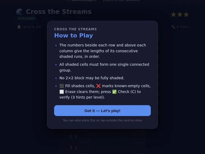 Cross the Streams screenshot