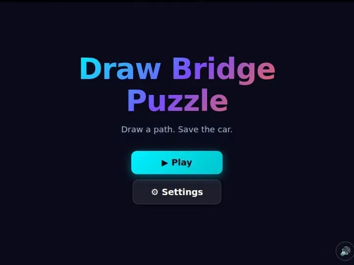 Draw Bridge Puzzle screenshot