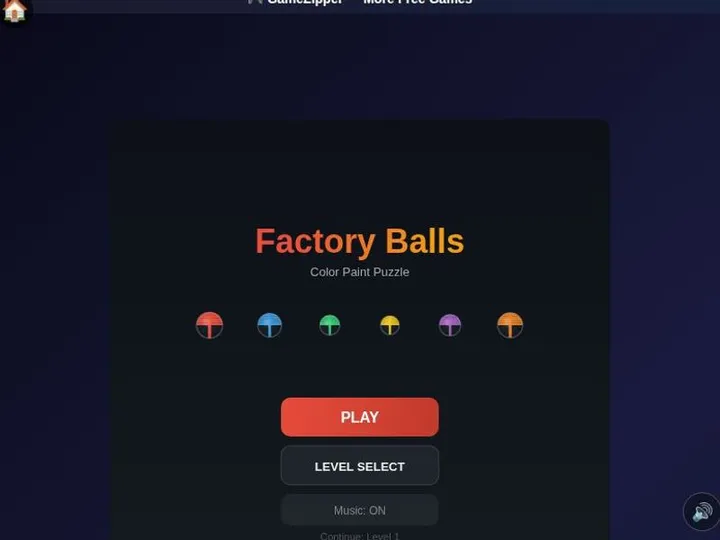 Factory Balls screenshot