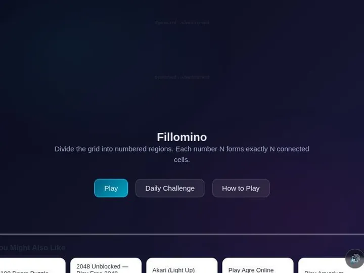 Fillomino screenshot