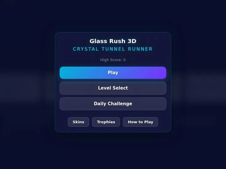 Glass Rush 3D screenshot