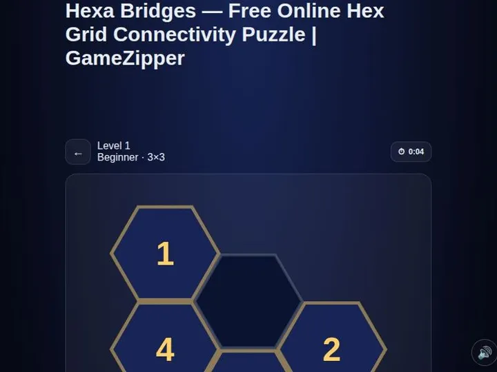 Hexa Bridges screenshot