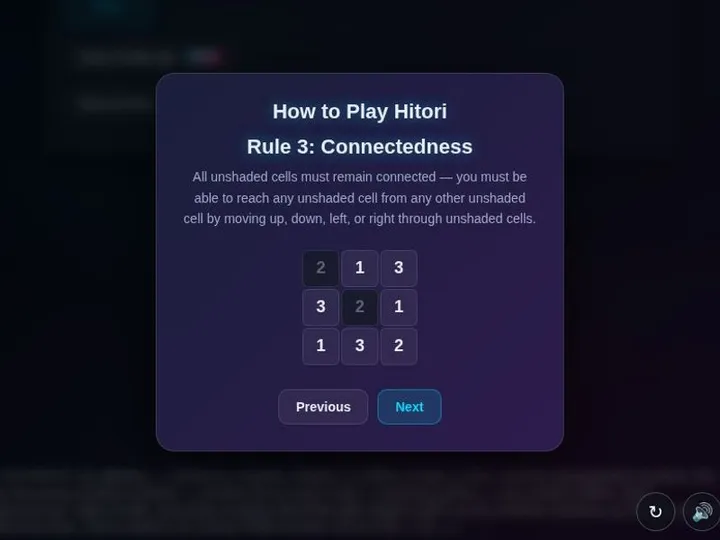 Hitori screenshot