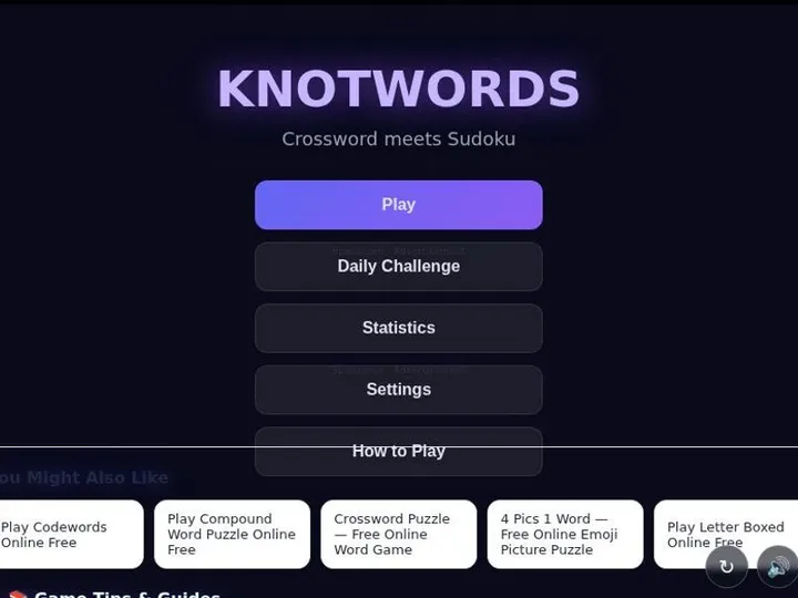 Knotwords screenshot