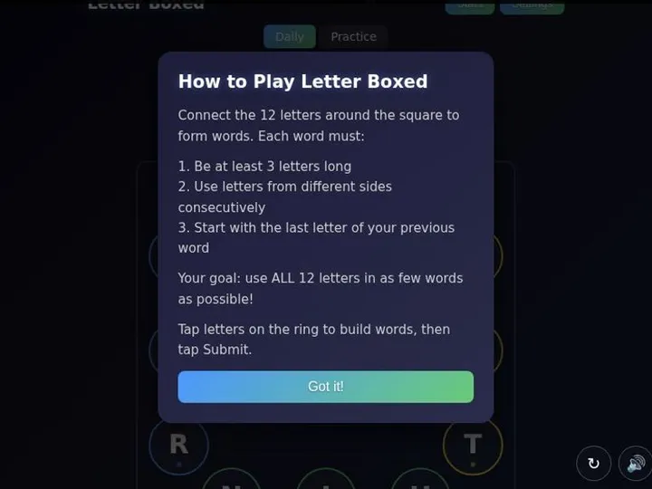 Letter Boxed screenshot