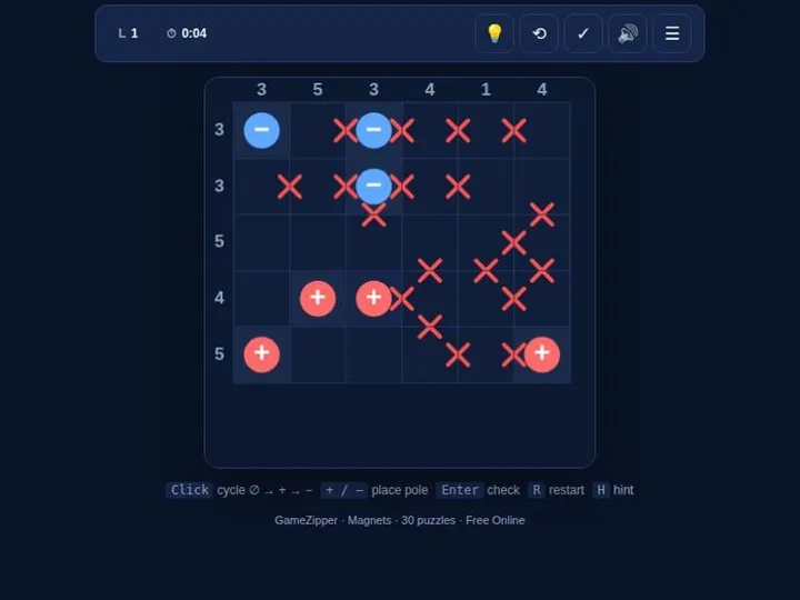 Magnets screenshot