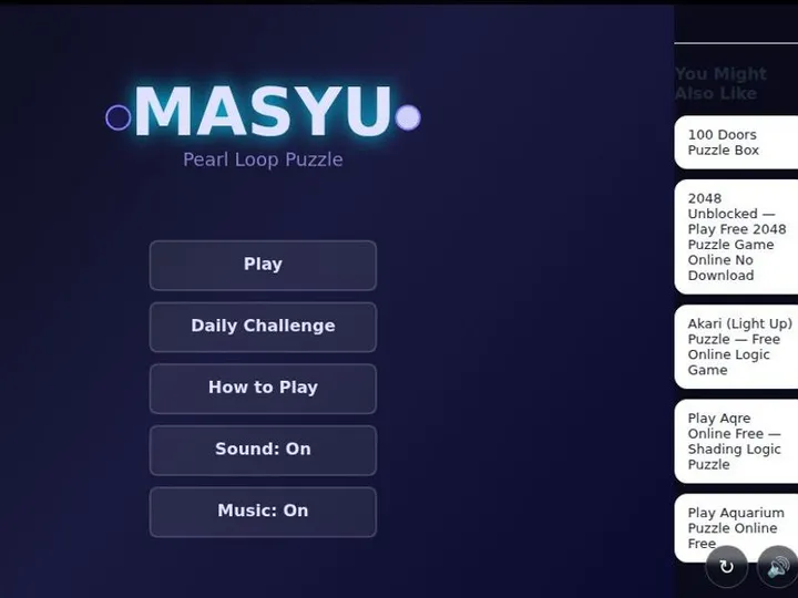 Masyu screenshot