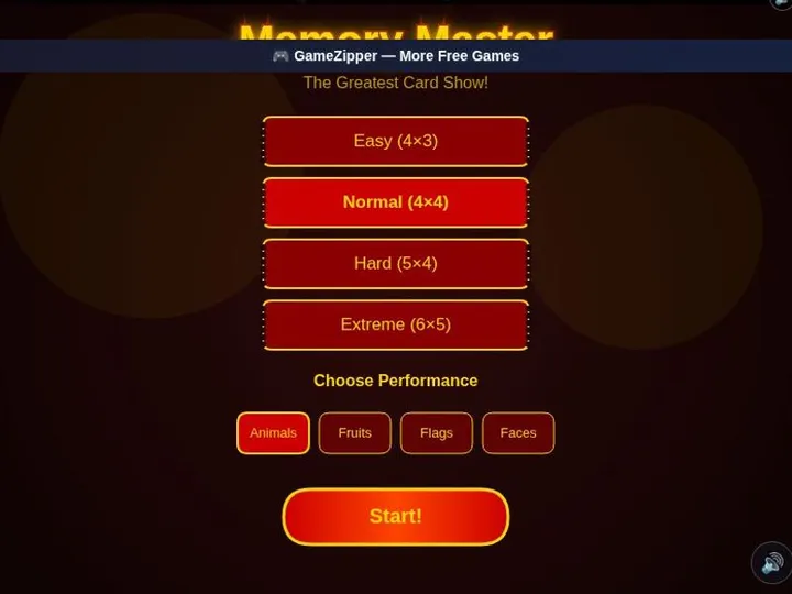 Memory Match screenshot