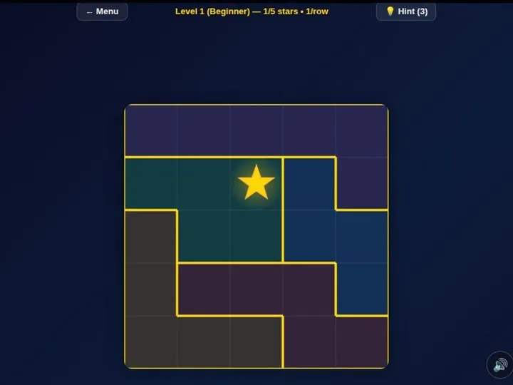 Star Battle Puzzle screenshot