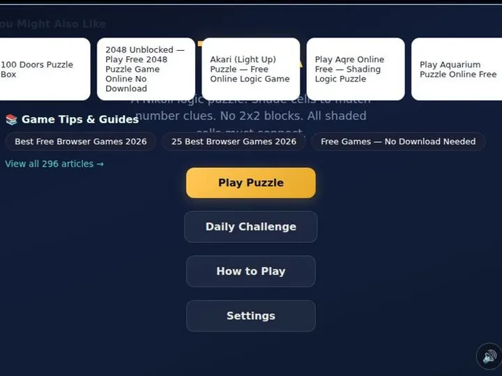 Tapa Puzzle screenshot