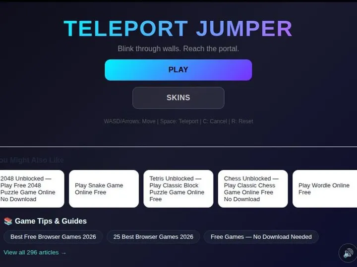 Teleport Jumper screenshot
