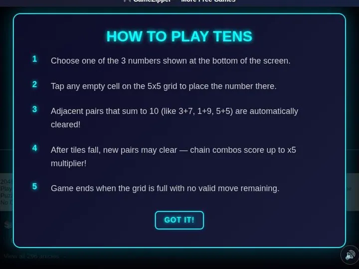 TENS screenshot