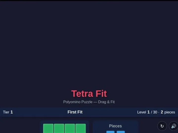 Tetra Fit — Polyomino Puzzle Game screenshot
