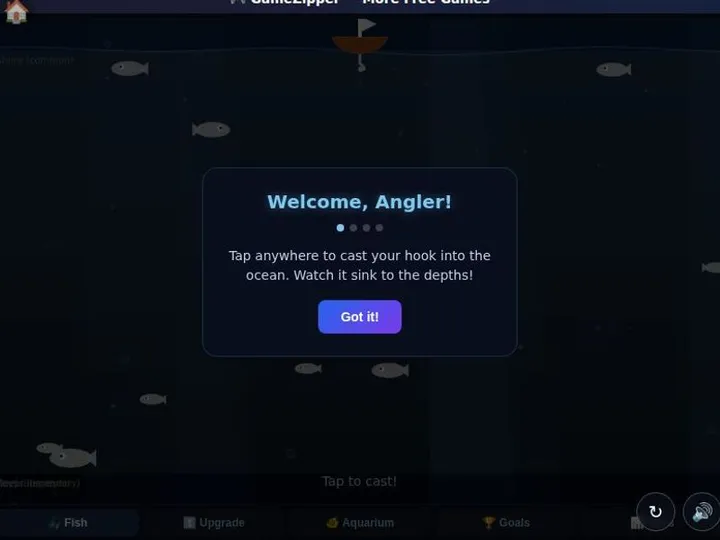 Tiny Fishing screenshot