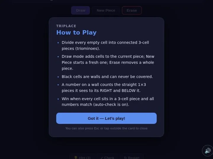 Triplace screenshot